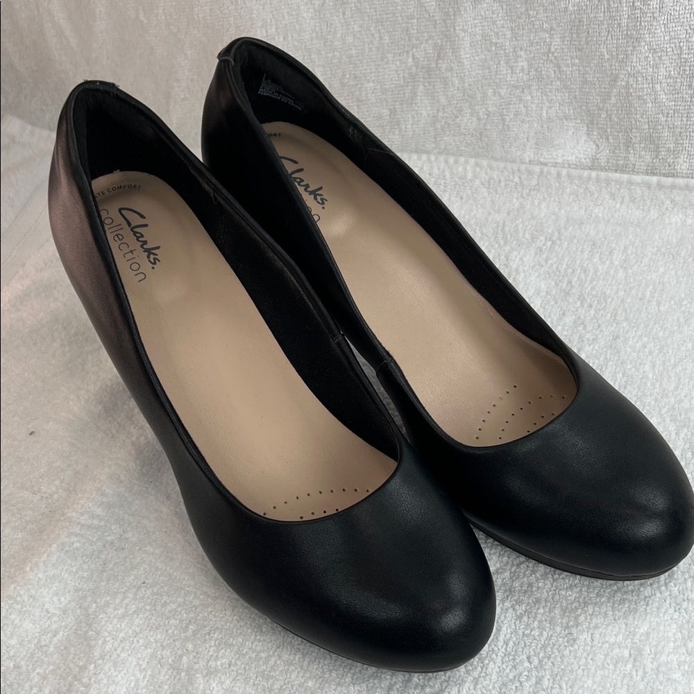 Clark’s collection platform heels - image 1